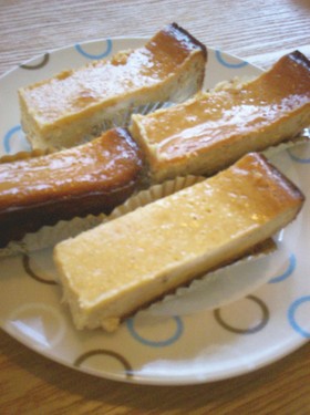 まったりバナナチーズケーキ