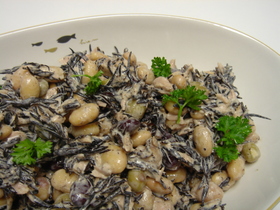 １分で出来る！缶単☆豆サラダ