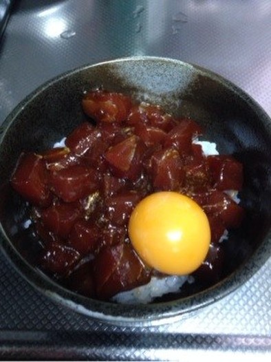 韓国風の鉄火丼の写真