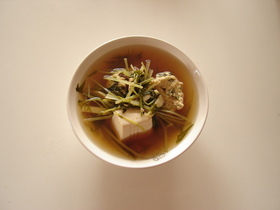 鶏つみれの和中スープ☆