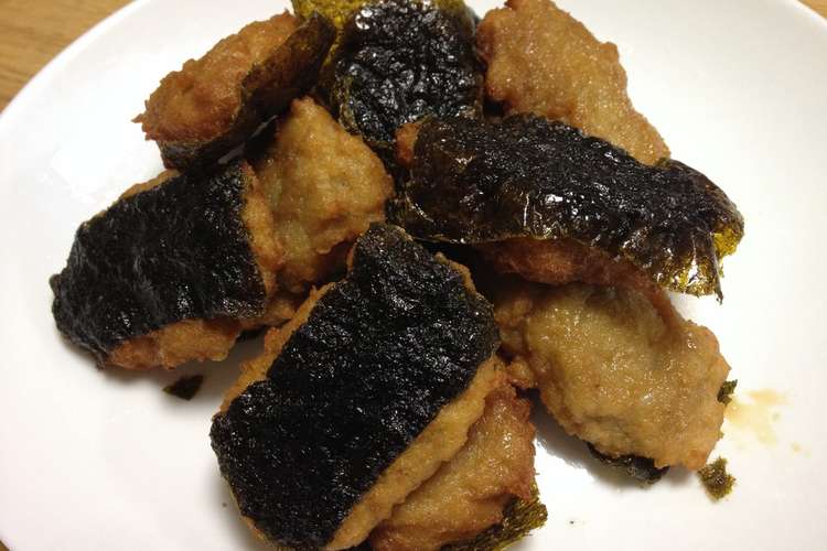 花粉症対策 モチモチれんこん磯辺揚げ レシピ 作り方 By 芋栗大好き クックパッド 簡単おいしいみんなのレシピが365万品