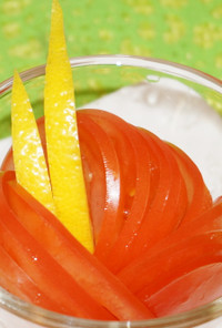 【美レシピ】薔薇トマト♥の飾り切りサラダ