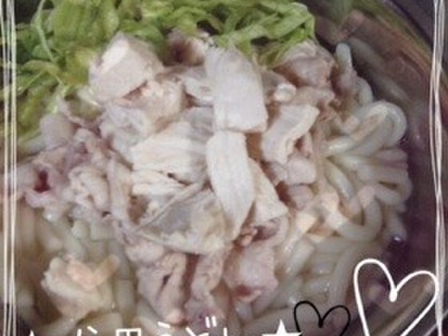 犬用うどん レシピ 作り方 By Silade0122 クックパッド 簡単おいしいみんなのレシピが360万品