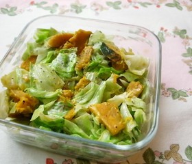 キャベツとかぼちゃのサラダ