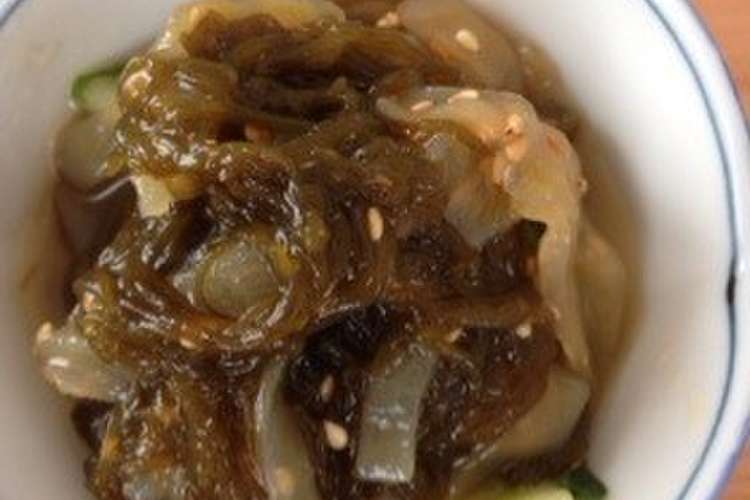 簡単 もずくと中華くらげの和え物 レシピ 作り方 By ニチニチ草 クックパッド 簡単おいしいみんなのレシピが356万品