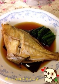 煮魚…カワハギの煮付け〜(o˘◡˘o)♡