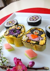 飾り巻き寿司❀ひな祭り❀