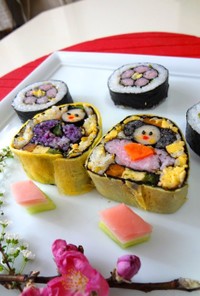 飾り巻き寿司❀ひな祭り❀