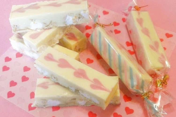 マシュマロホワイトチョコバー レシピ 作り方 By モナカさん クックパッド