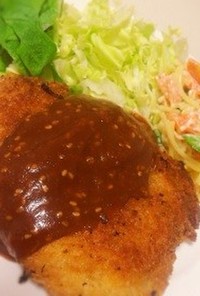 味噌カツ  〜鶏ムネ肉で〜