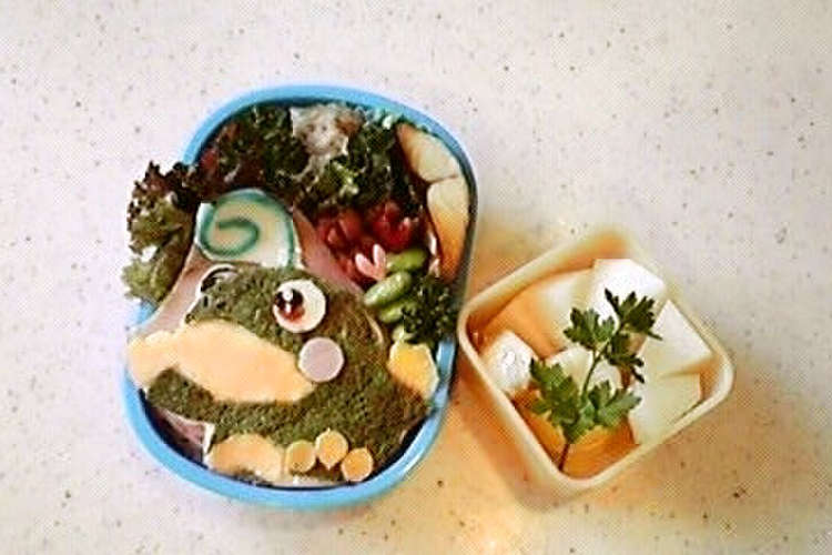 ポケモン ニョロトノのキャラ弁 レシピ 作り方 By あそりママ クックパッド 簡単おいしいみんなのレシピが363万品