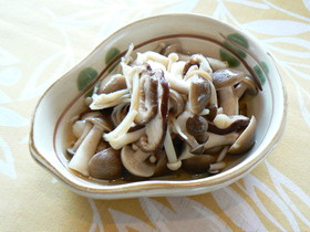 きのこの土佐煮