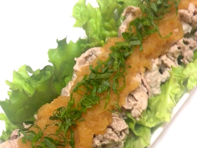 さっぱりメイン 豚しゃぶおろしめんつゆ レシピ 作り方 By Chloe クックパッド 簡単おいしいみんなのレシピが356万品