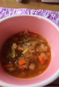 ミネストローネ風 野菜スープ