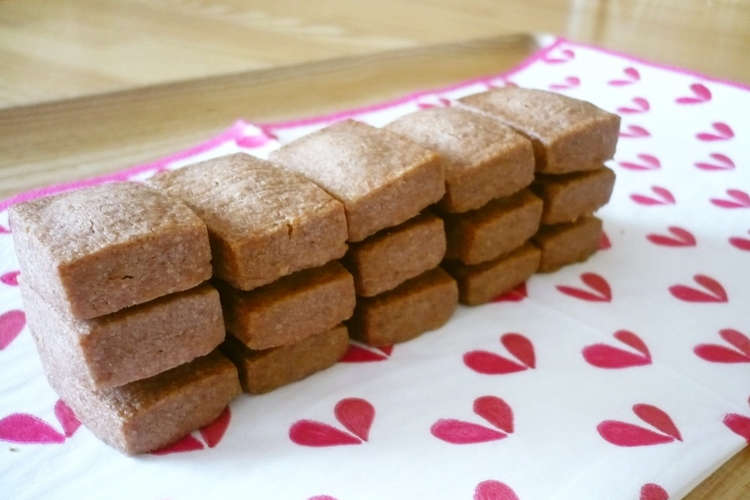 材料３つ 簡単チョコクッキー レシピ 作り方 By Sumirenore クックパッド 簡単おいしいみんなのレシピが355万品
