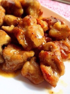 メープルマスタードスキレットチキンのレシピ