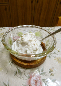 里芋と豆腐で作るきな粉アイスクリーム