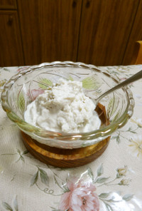 里芋と豆腐で作るきな粉アイスクリーム