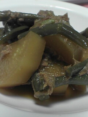 大根とツナの煮物