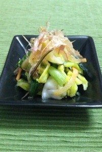 小松菜とキャベツの漬物