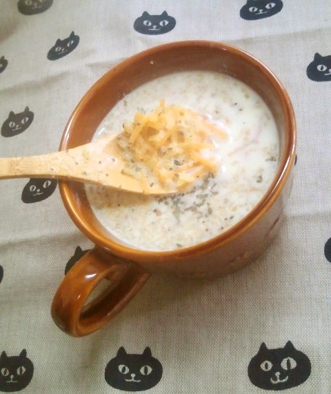 レンジdeカップスープ～カレーミルク味～の画像
