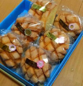 材料一つ!パン屋さんのメロンパンラスク