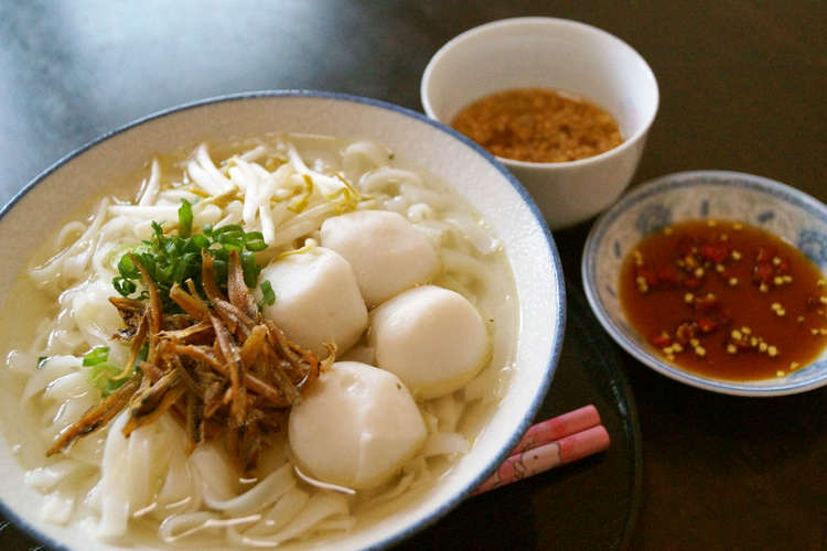 フィッシュボールとライスヌードルスープ レシピ 作り方 By Akaruu クックパッド 簡単おいしいみんなのレシピが365万品