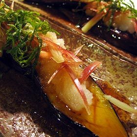 ポン酢で簡単さっぱり焼きナス