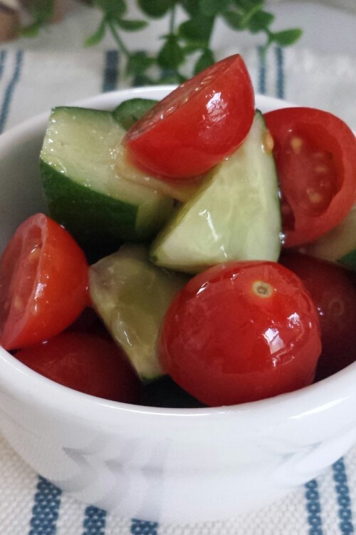 ローストバルサミコアスパラガスとチェリートマトのレシピ