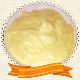 レンジで簡単♪カスタード♪全卵使用