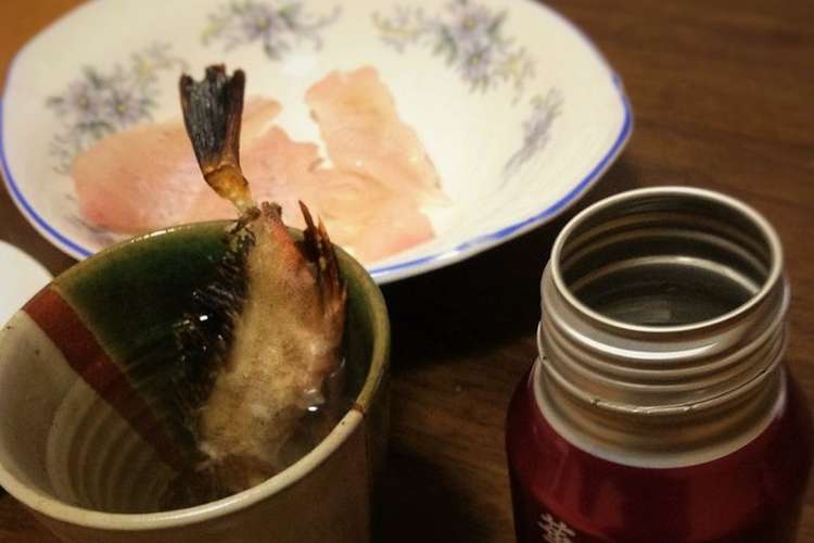 アラカブの骨酒 レシピ 作り方 By なとろむ クックパッド 簡単おいしいみんなのレシピが361万品