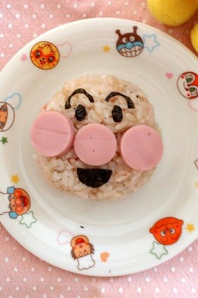 アンパンマンおにぎり★離乳食、幼児食にも