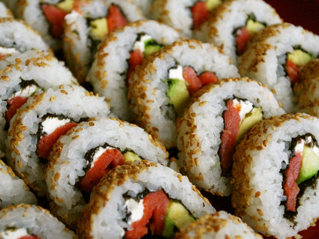 カリフォルニアロール 切り方のコツも レシピ 作り方 By Chika919 クックパッド