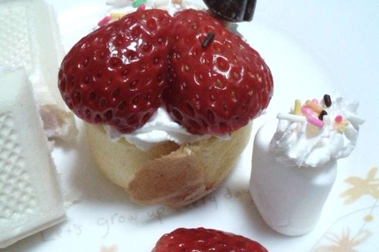 ロールケーキ 食べる前にデコレーション レシピ 作り方 By こぶたんぽぽ クックパッド