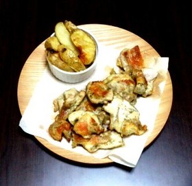オーブンで☆鶏の唐揚げ~青海苔マヨ味~