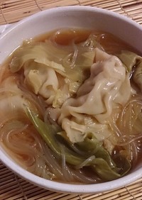 「エバラ プチッと鍋」で食べるスープ