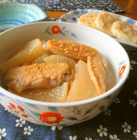 高血圧に☆手羽先と大根の煮物