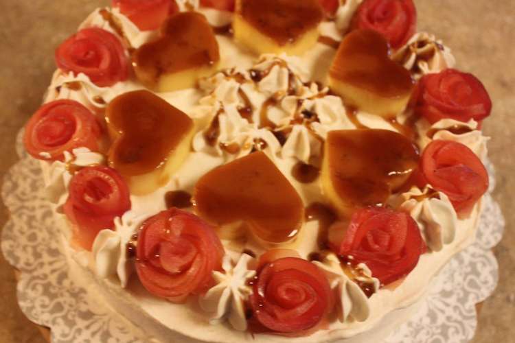 カラメルクリーム の プリンケーキ レシピ 作り方 By ごん太はな クックパッド