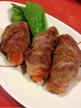 トマトの豚バラ巻き