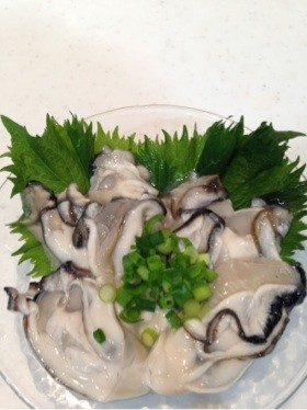 プリップリ生牡蠣の画像