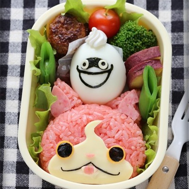 妖怪ウォッチ ジバニャン キャラ弁 レシピ 作り方 By Momo クックパッド 簡単おいしいみんなのレシピが349万品