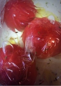 トマトの塩漬け