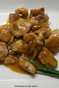 鶏モモ肉のマーマレード煮