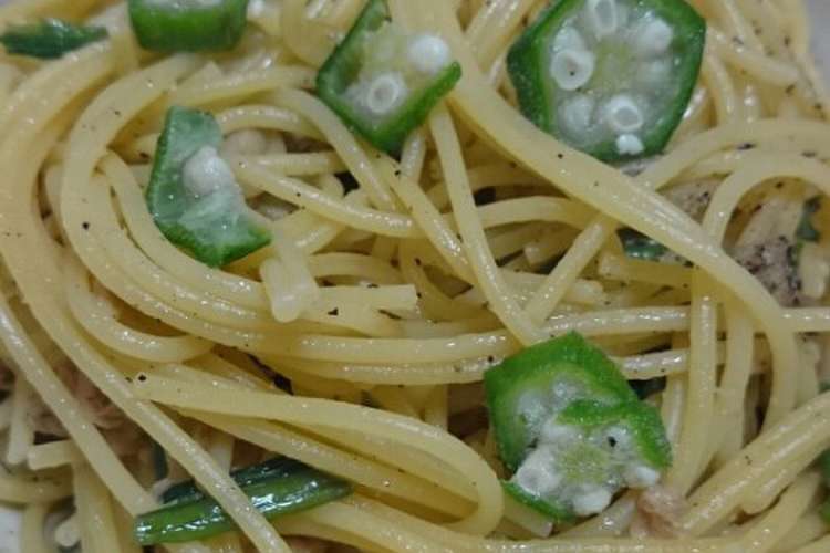 冷凍野菜で時短 オクラのねばねばパスタ レシピ 作り方 By こむぎのご飯 クックパッド 簡単おいしいみんなのレシピが352万品