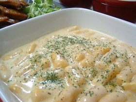 ほんのり甘い♪ カボチャのニョッキ~