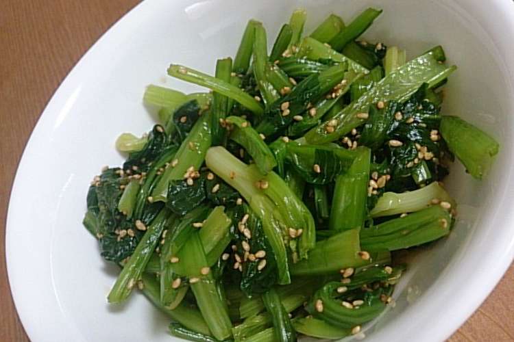 すごく簡単 小松菜のおひたし レシピ 作り方 By はるのぐりんこ クックパッド 簡単おいしいみんなのレシピが354万品