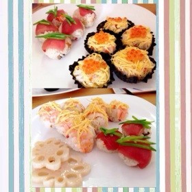 簡単かわいい手まり寿司！雛祭りやお誕生日の画像