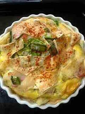 残り物で簡単「キッシュ」