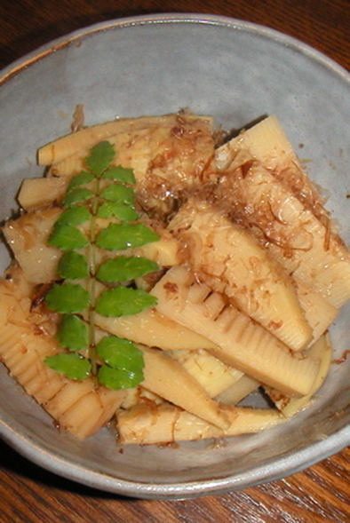 竹の子の煮物の写真