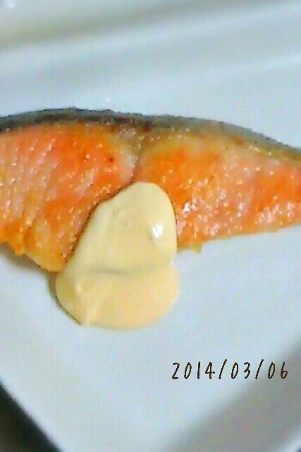 鮭のムニエル レモンマヨソースの画像